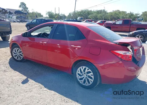 2018 Toyota Corolla Le z USA, uszkodzony, nr VIN 2T1BURHE1JC011808